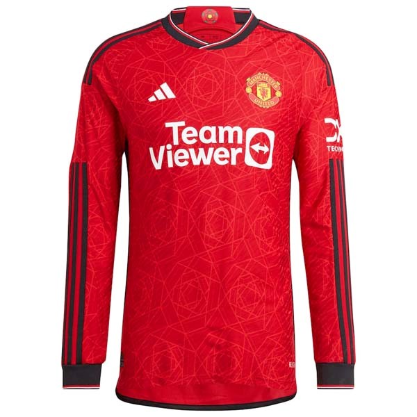 Tailandia Camiseta Manchester United Replica Primera Ropa ML 2023/24